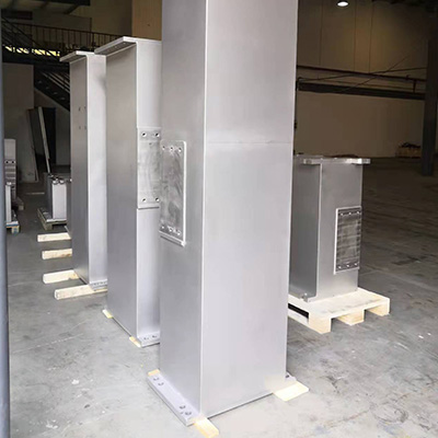 Stainless steel sandblasting